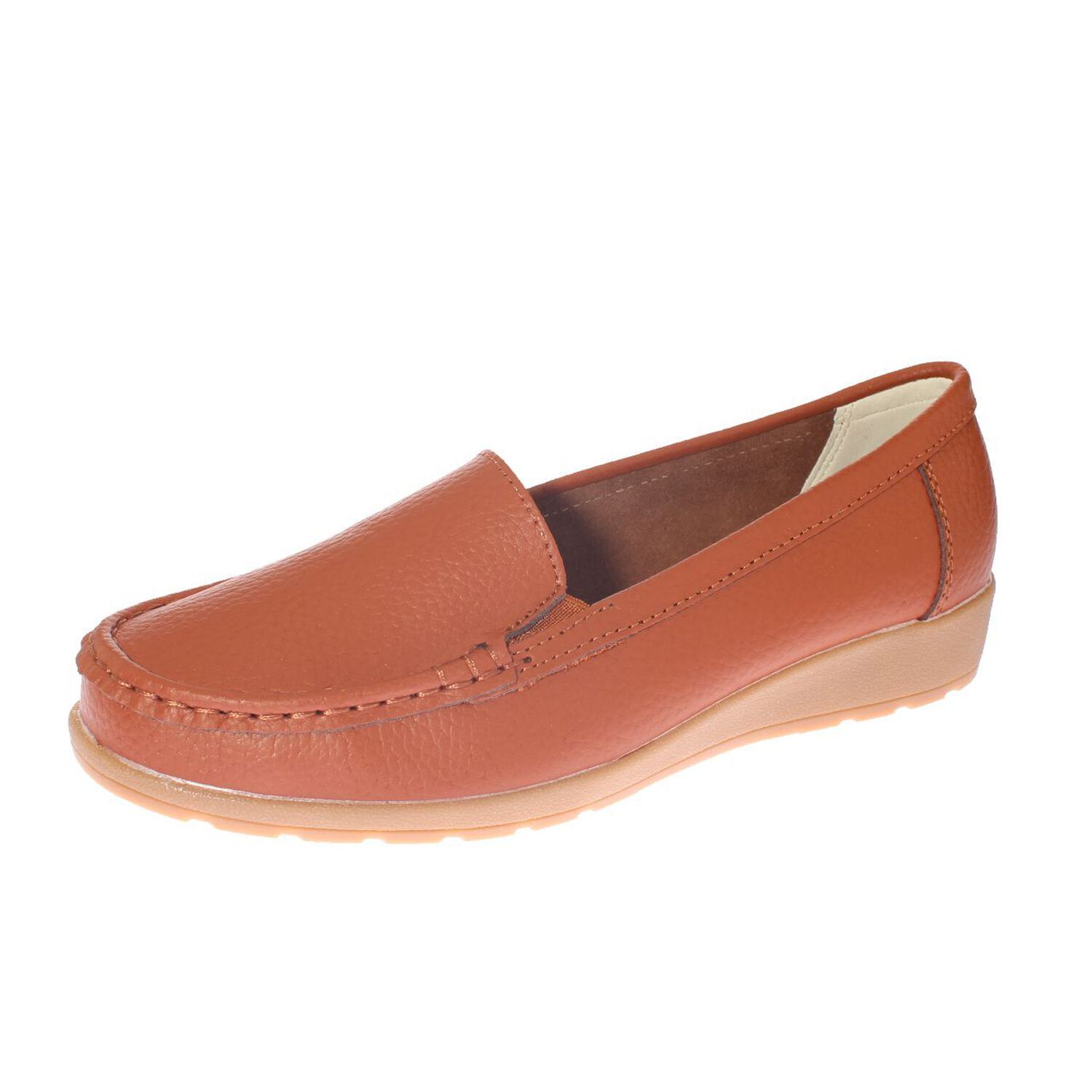Mocas&iacute;n Cuero Camel Marche Art. 5lo120camel image number 0.0